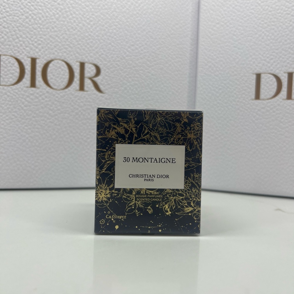 Dior mini holiday candle